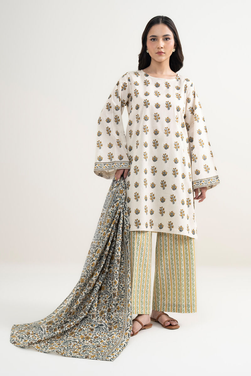 Printed Lawn Dupatta