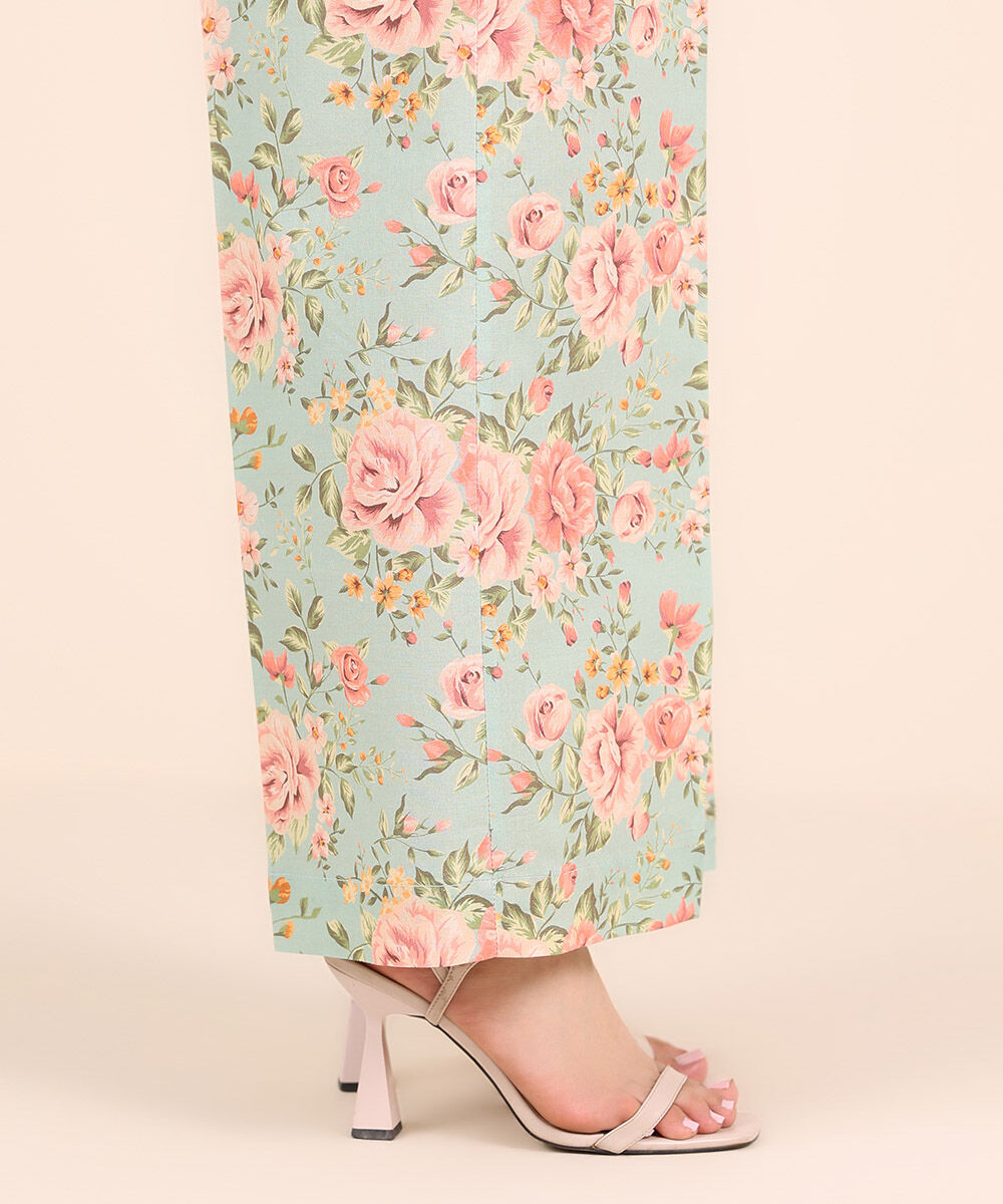 Women's RTW Cambric Multi Printed Culottes