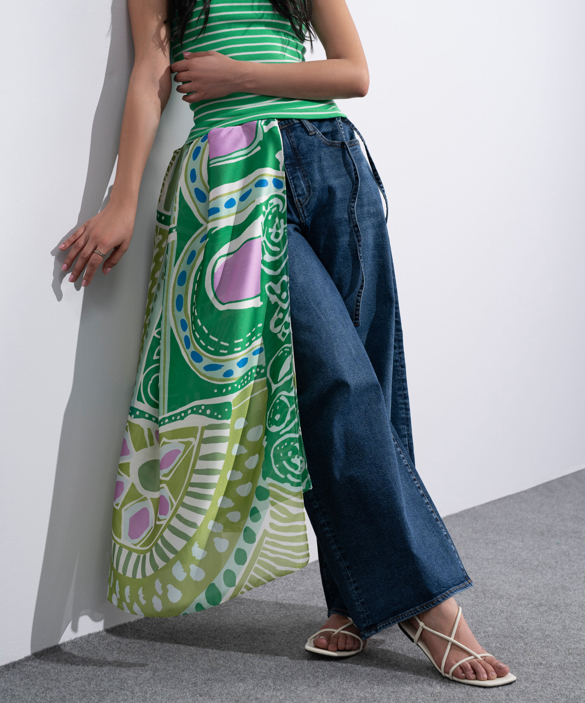 Printed Scarf WSCF26V20008