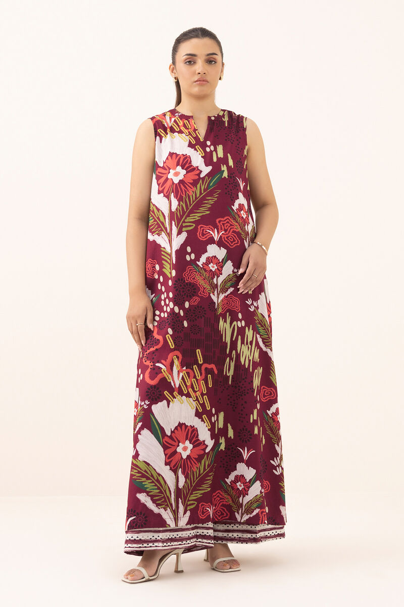 Printed Arabic Lawn Shirt