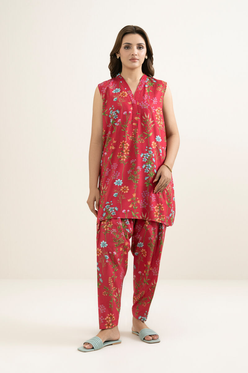 2 Piece - Printed Lawn Suit