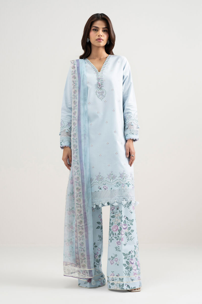 3 Piece - Embroidered Lawn Suit