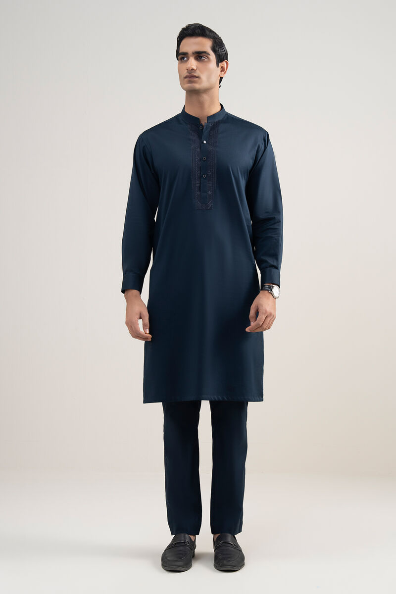 Embroidered Premium Cotton Suit