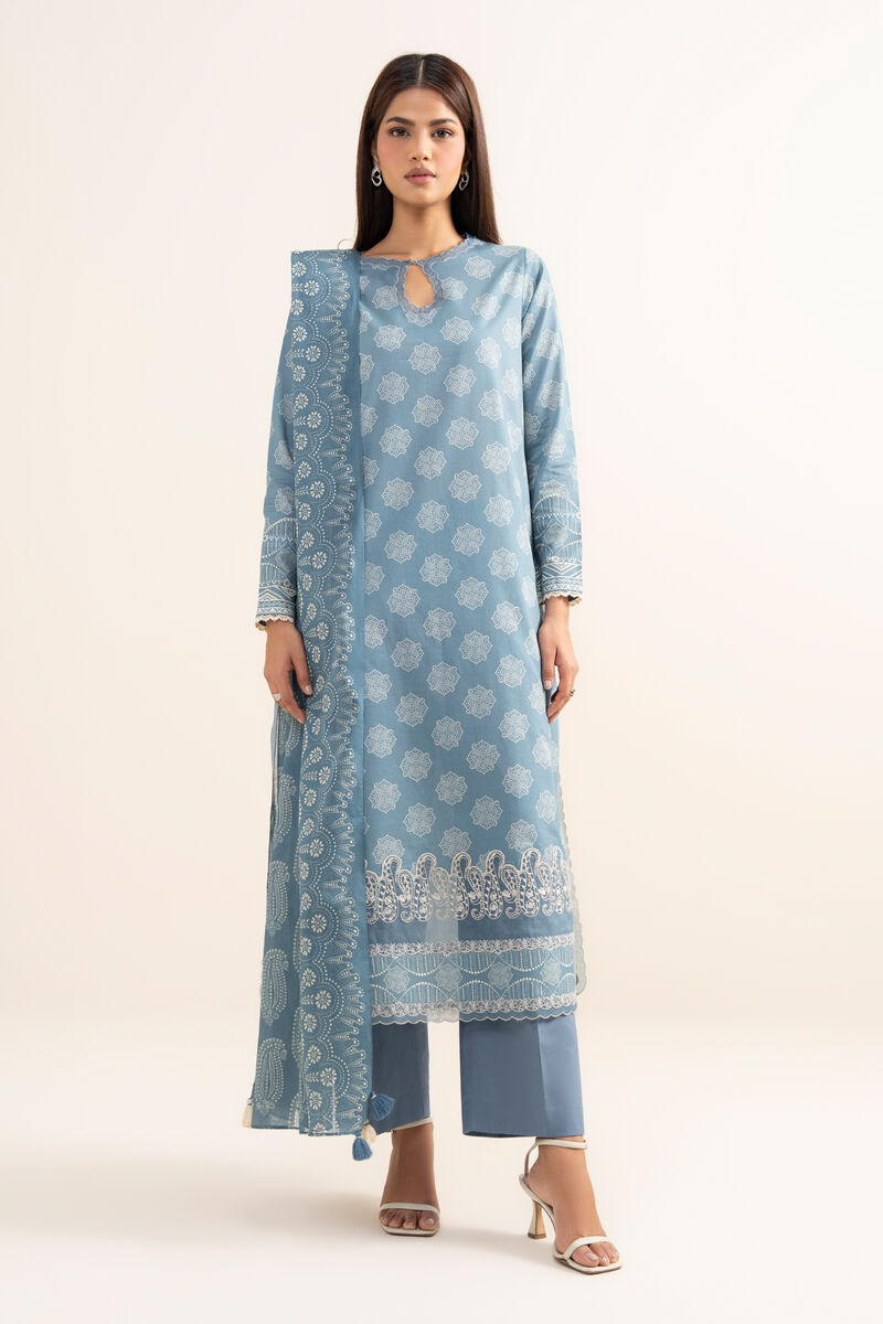 3 Piece - Embroidered Lawn Suit