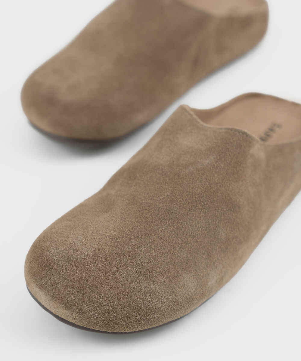 Women's Grey Mules
