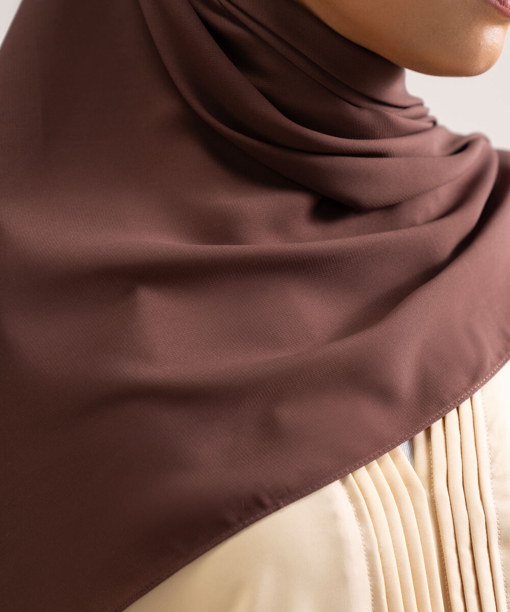 Women's Ash Brown Hijab