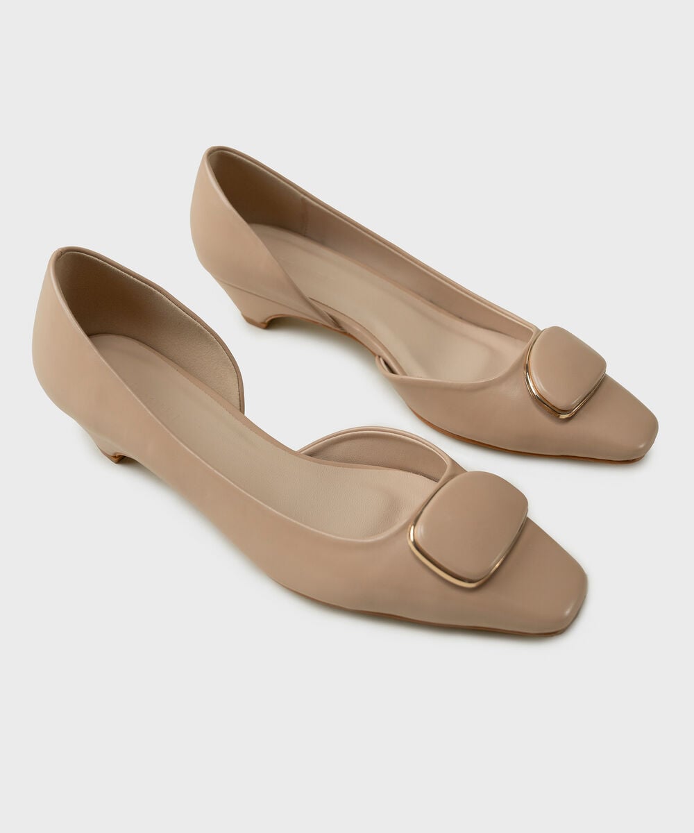 Women's Skin Block Heels