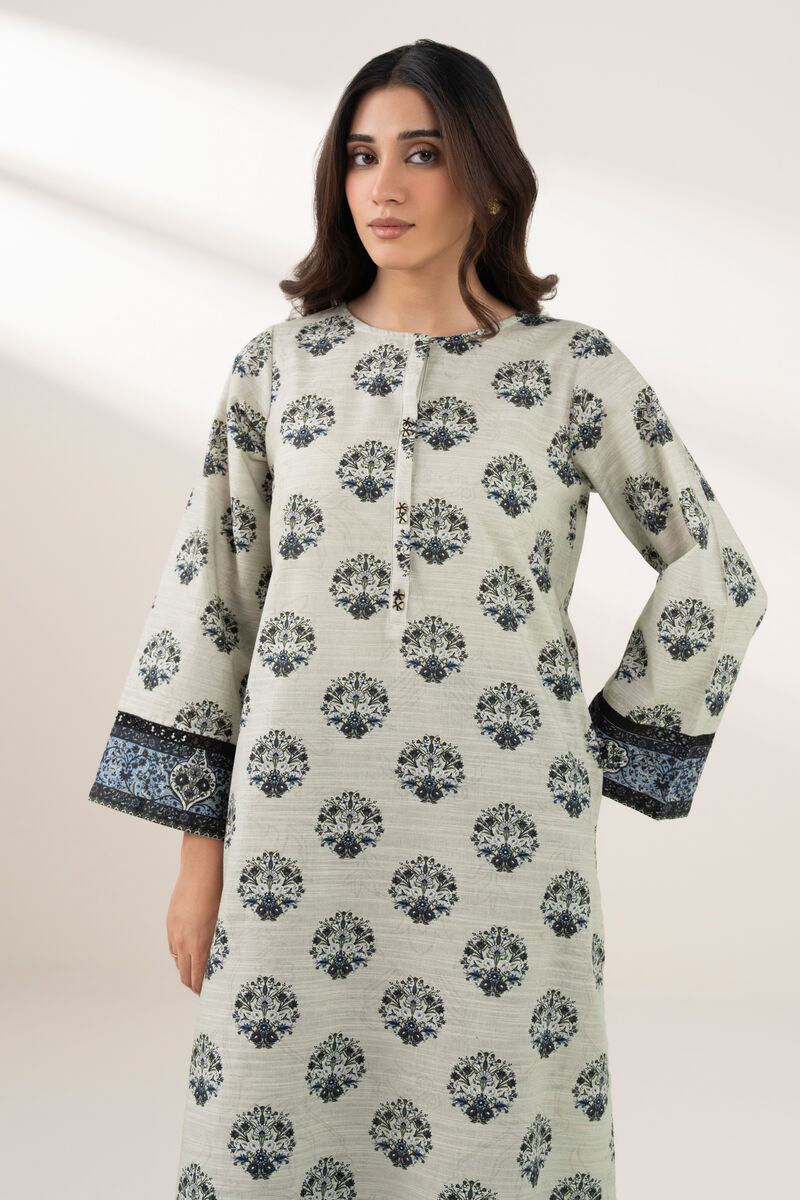 Printed Light Khaddar Shirt