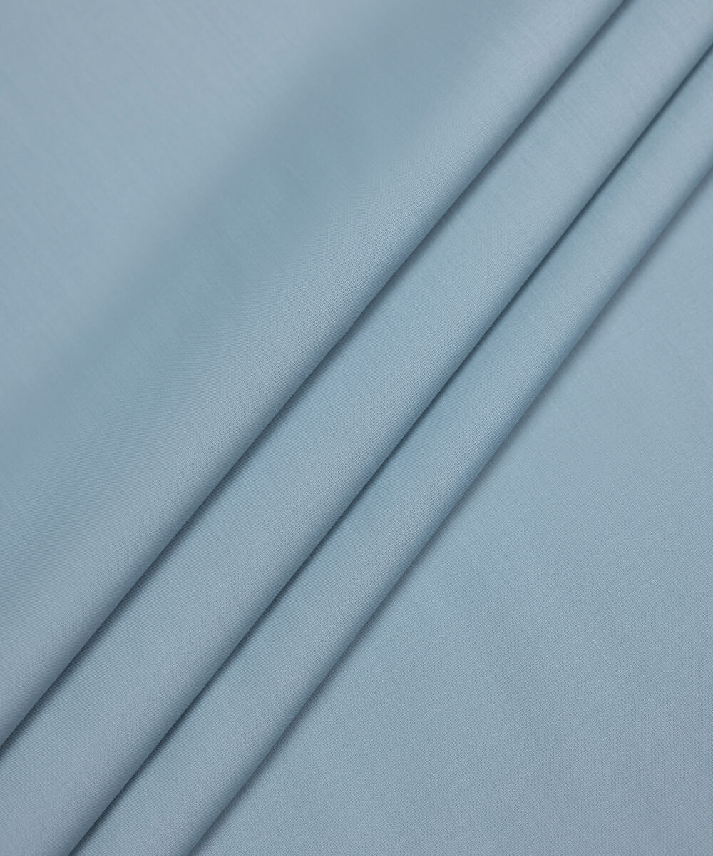 Men's Unstitched Two-Piece Blue Grey  Refined Wash & Wear Suit