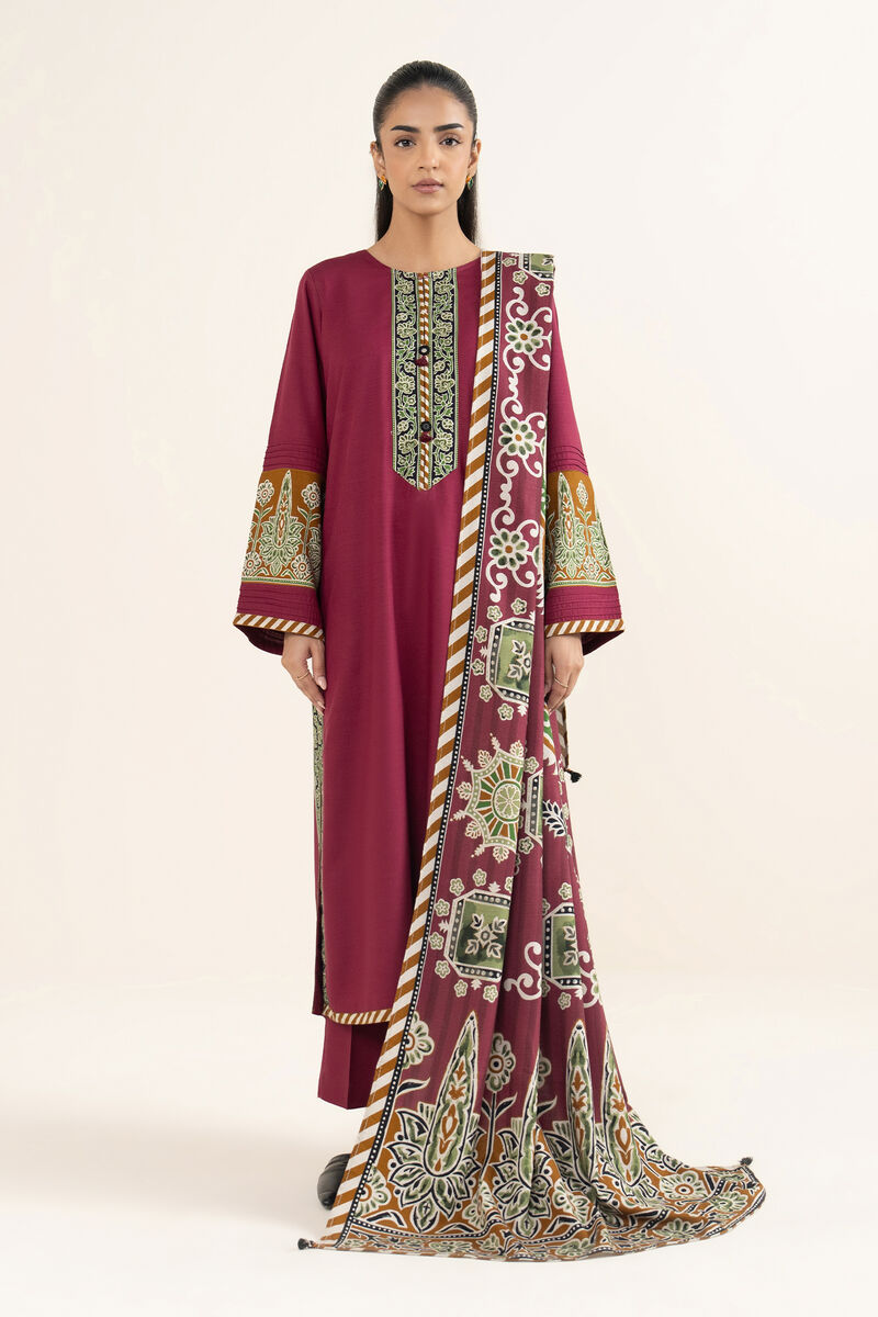 Printed Linen Dupatta