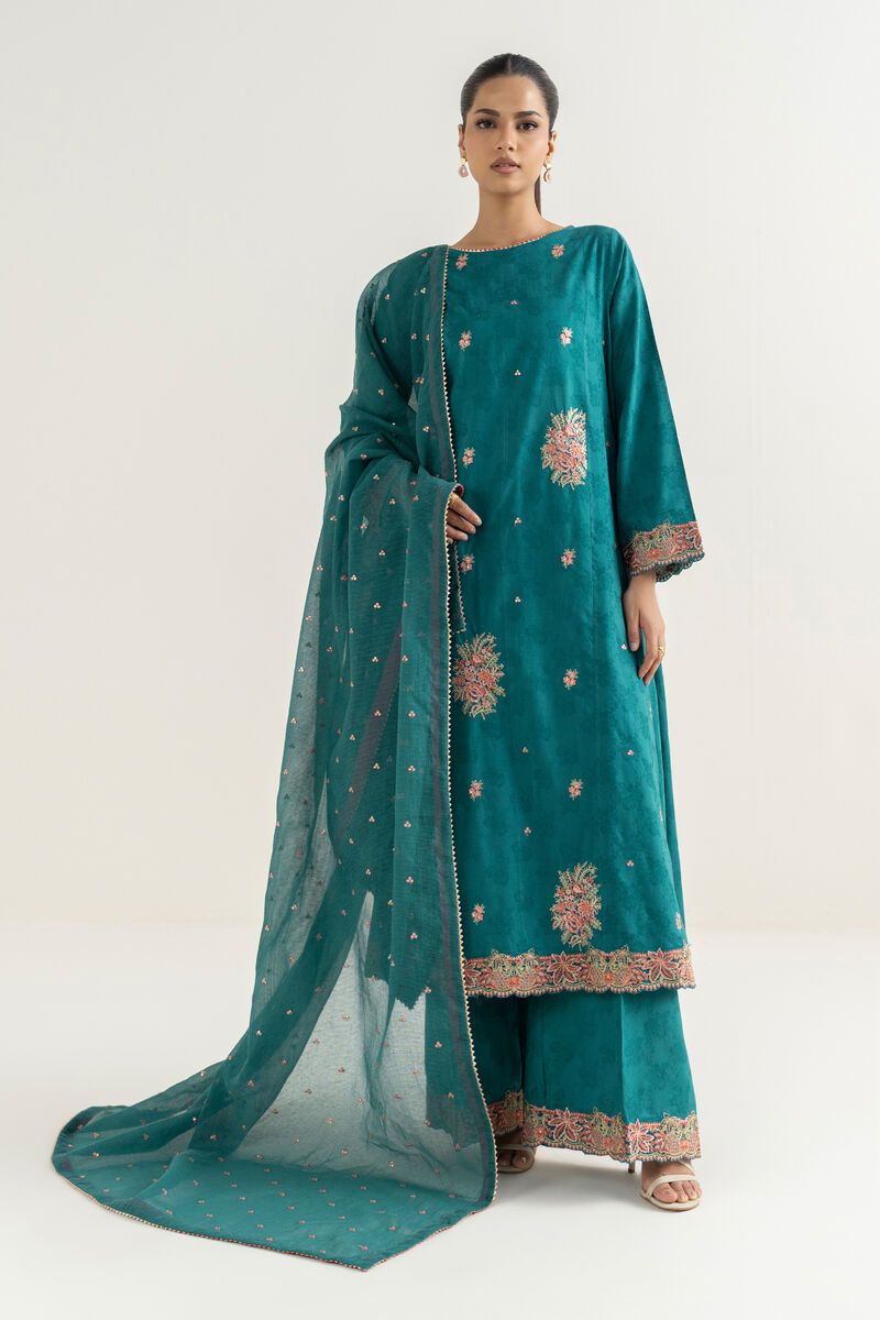 Embroidered Karandi Dupatta