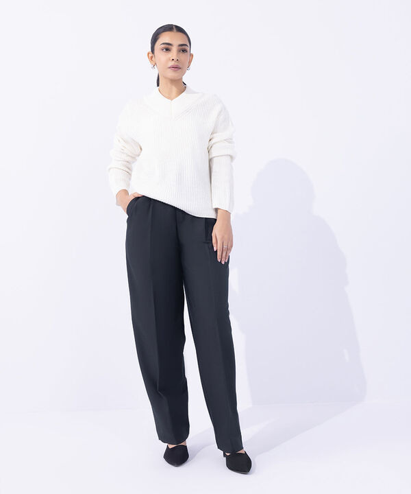 Tailored Slouchy Trousers null