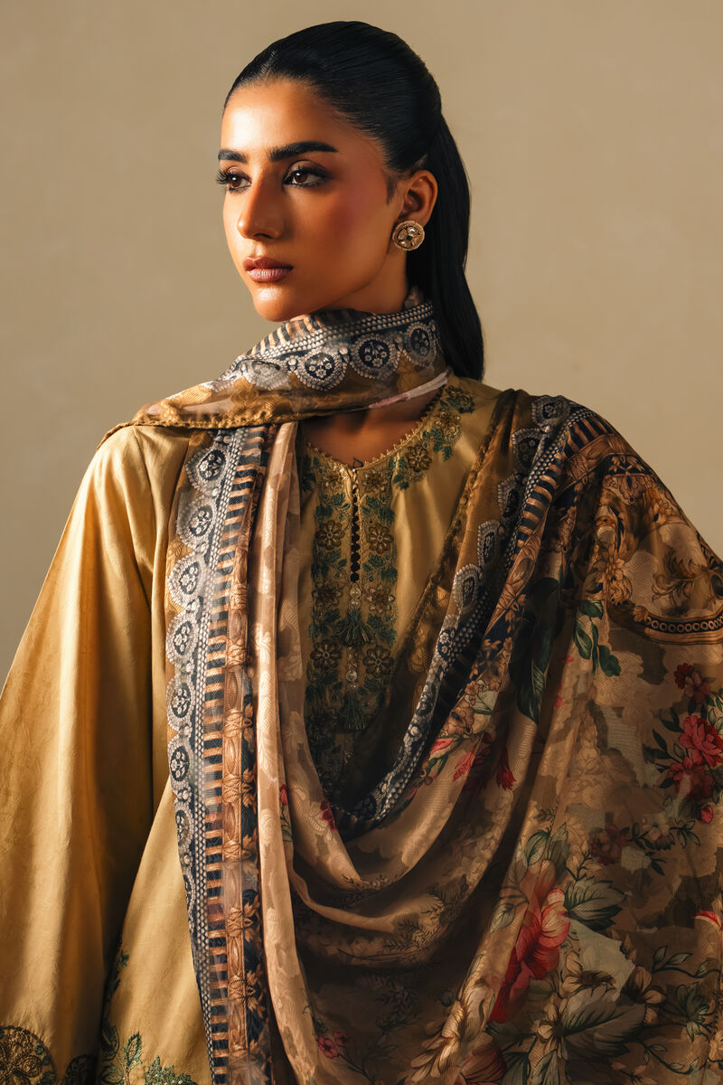 Printed Jacquard Dupatta