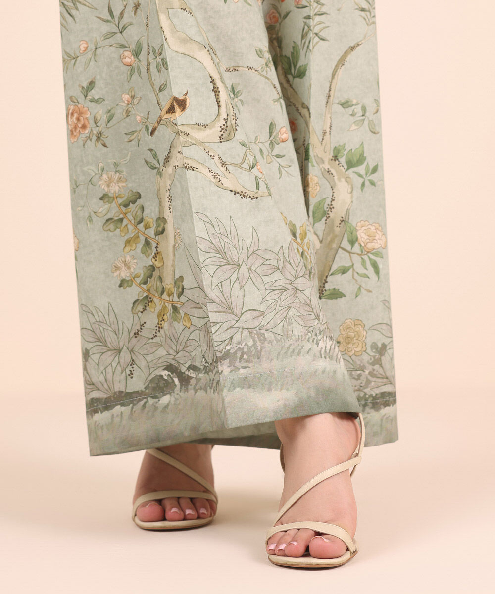 Women's RTW Cambric Multi Printed Sharara