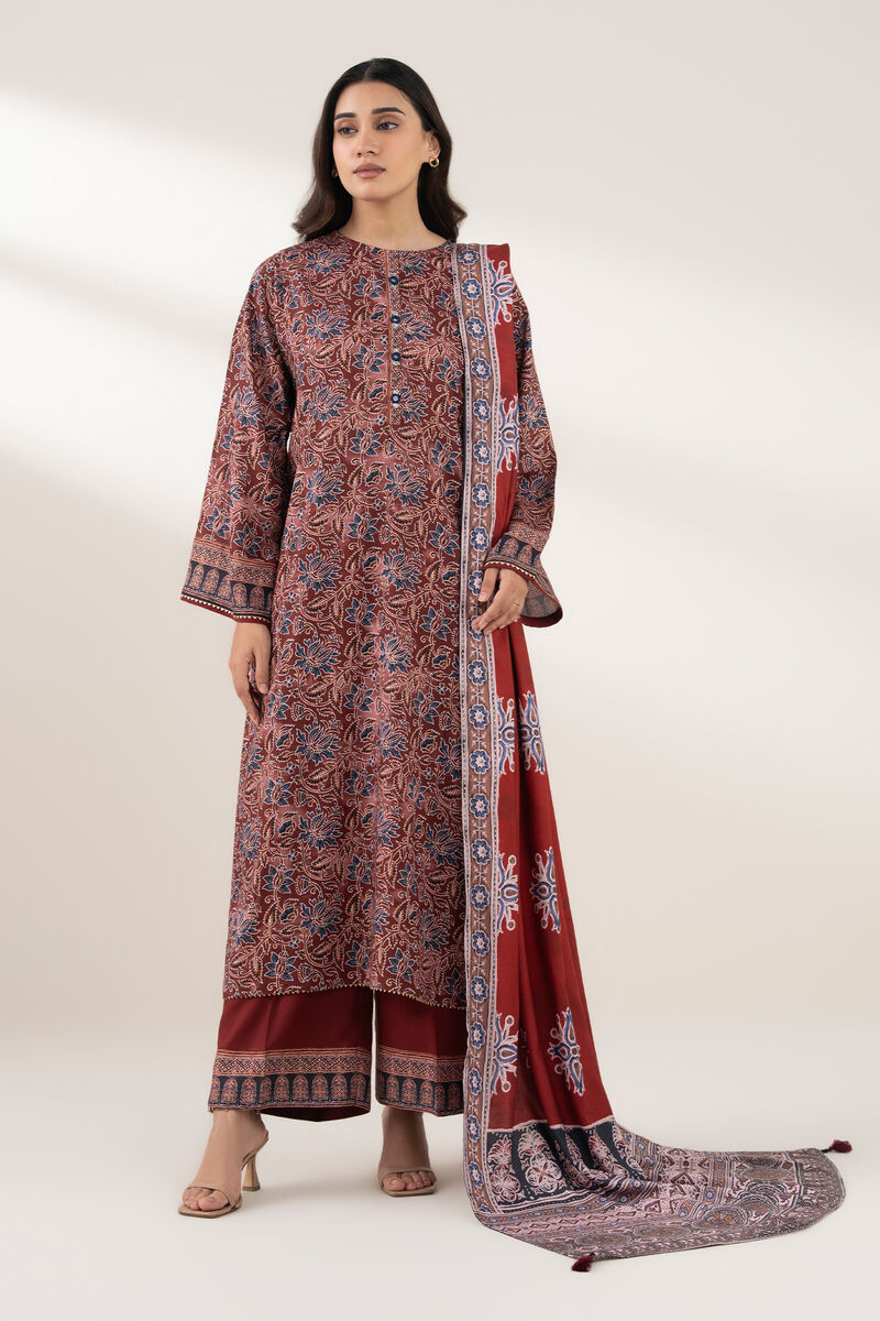 Printed Linen Dupatta