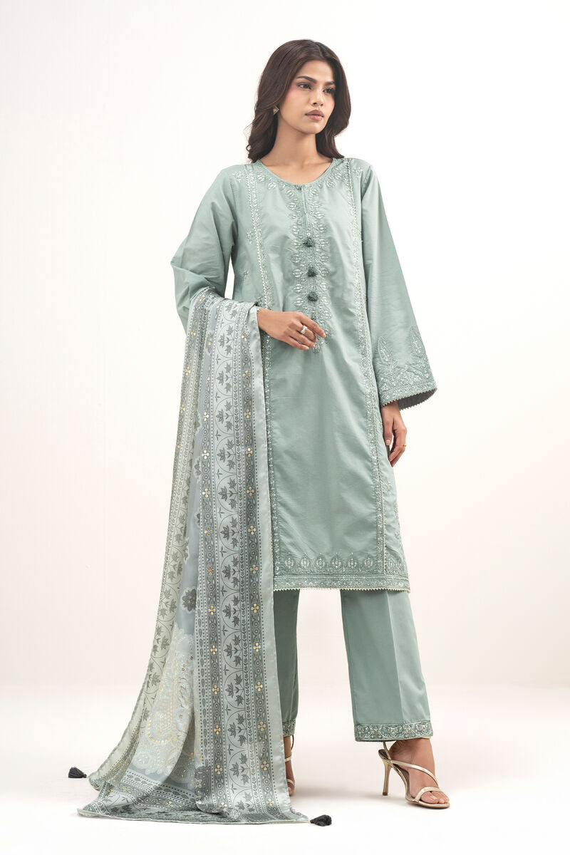 Printed Silk Dupatta