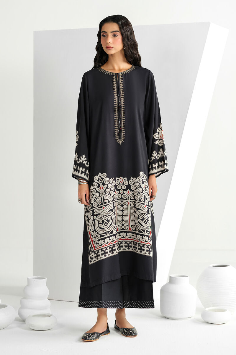 Printed Arabic Lawn Shirt