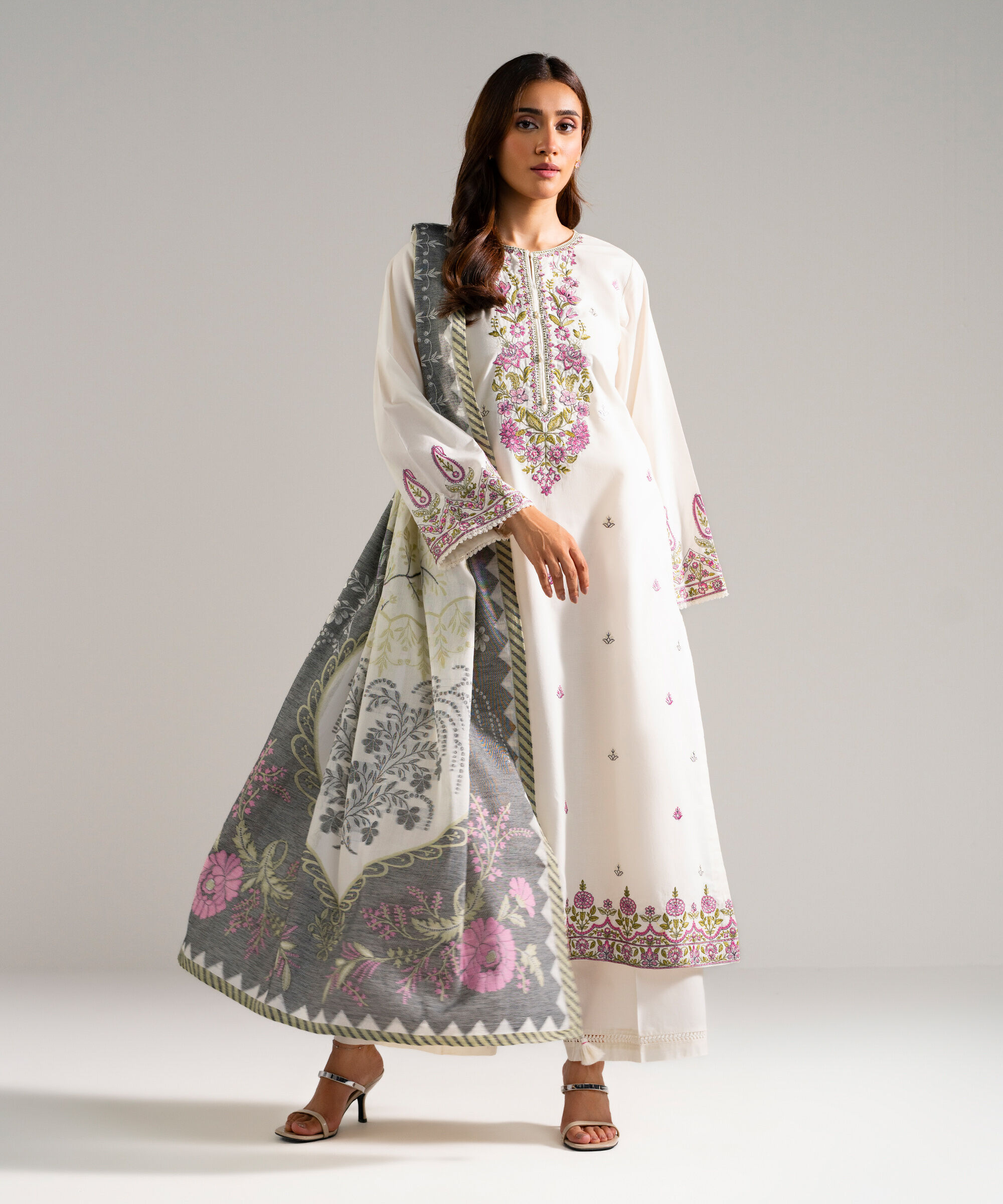 Printed Dupatta PEW26CAV816D