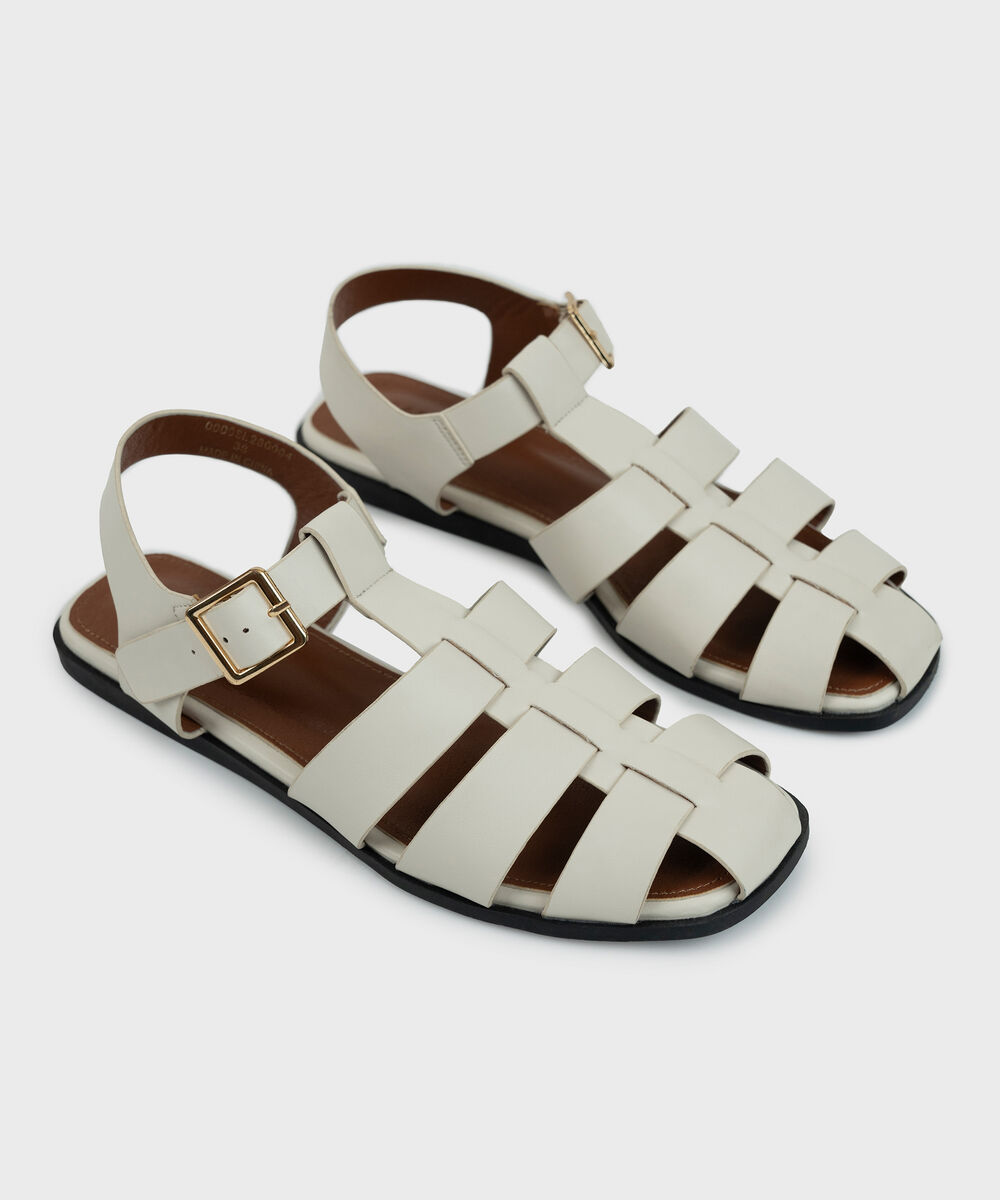 Women's Off White Sandals