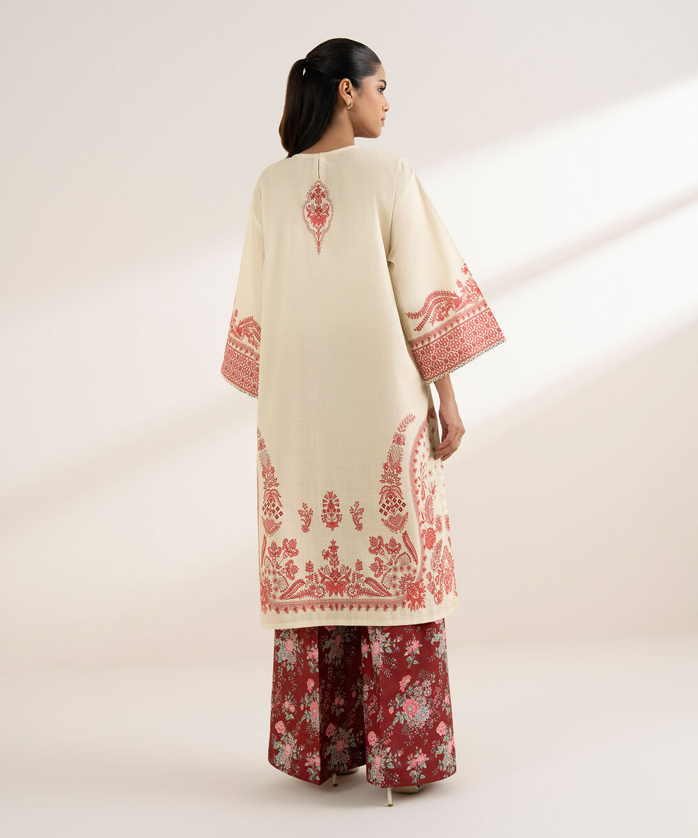 Women's RTW Cross Hatch Multi Printed Boxy Shirt