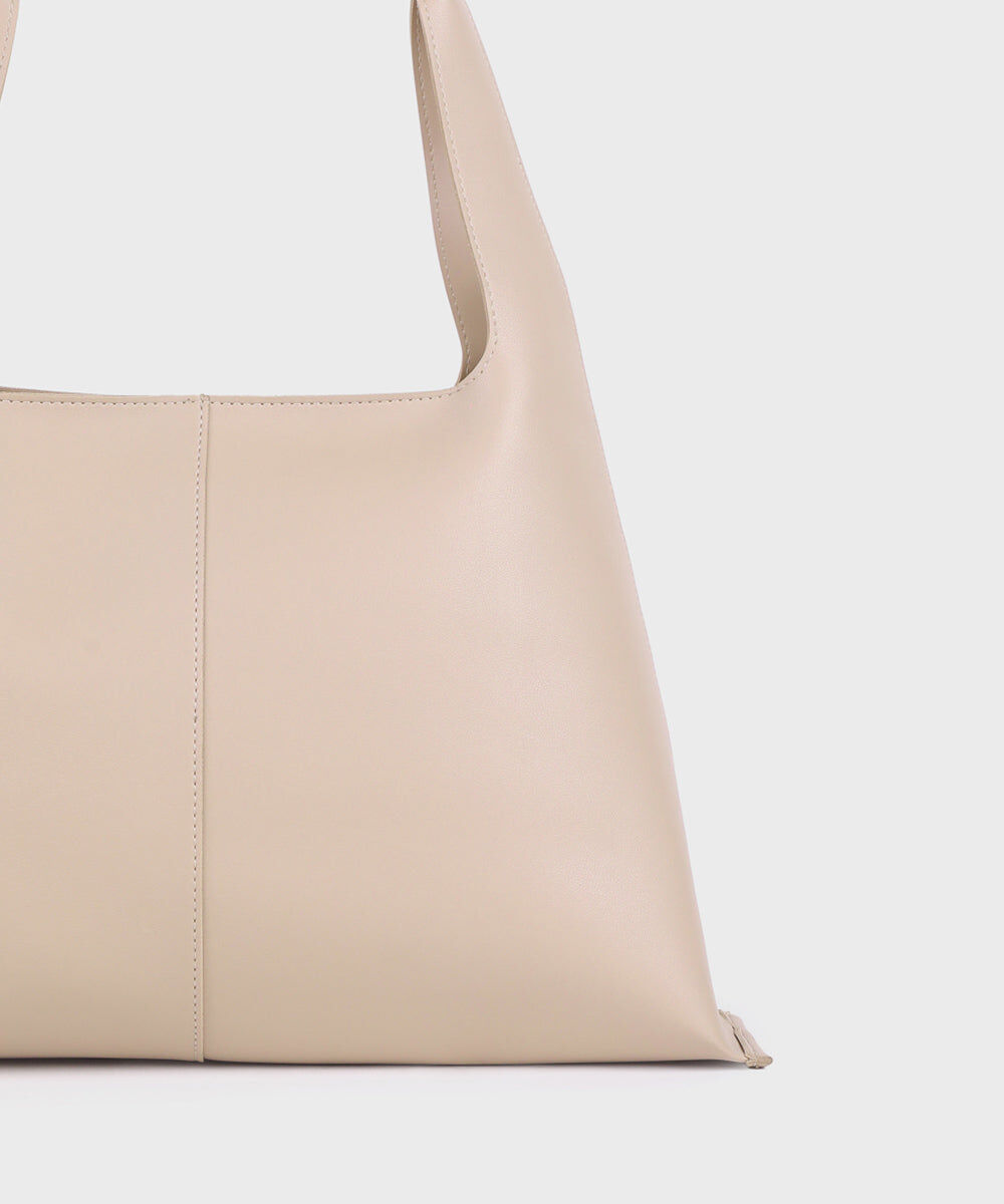 Woman - Beige Beige Tote Bag