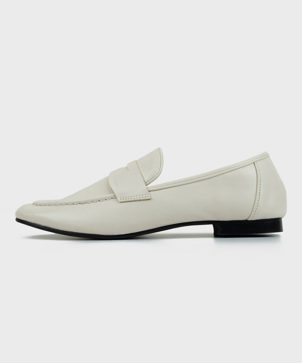 Women's Off White Loafers
