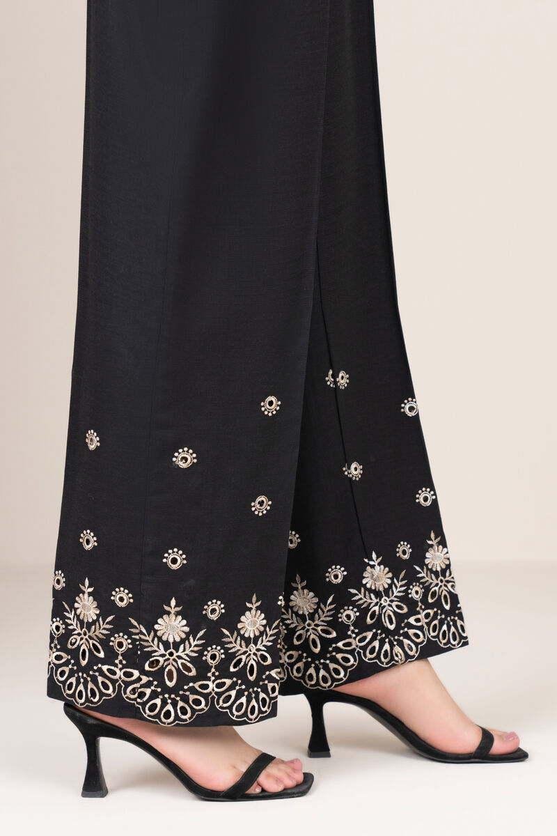 Embroidered Cotton Viscose Culottes