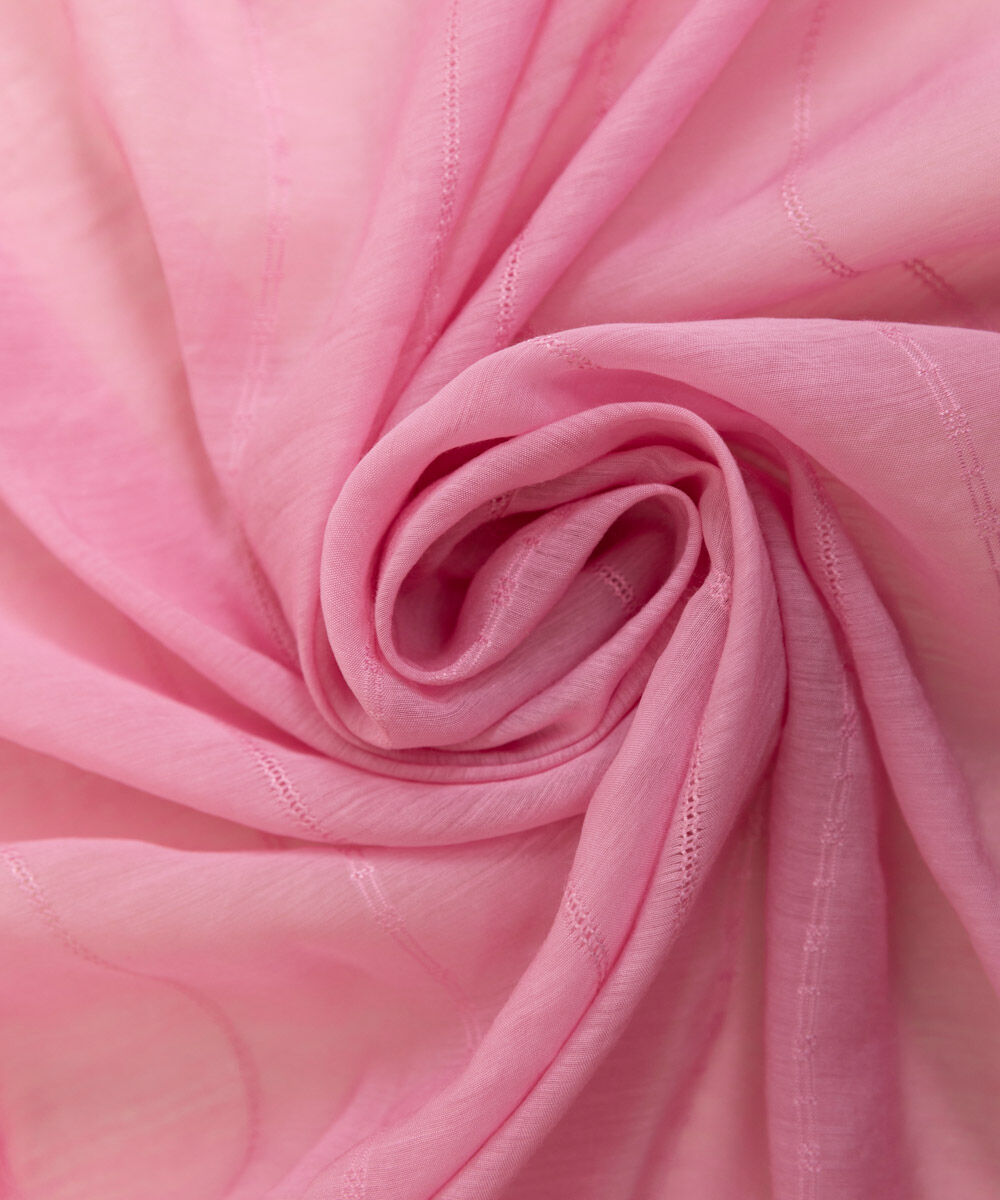 3PCRNSTW257D Pink Dupatta 3PCRNSTW257D