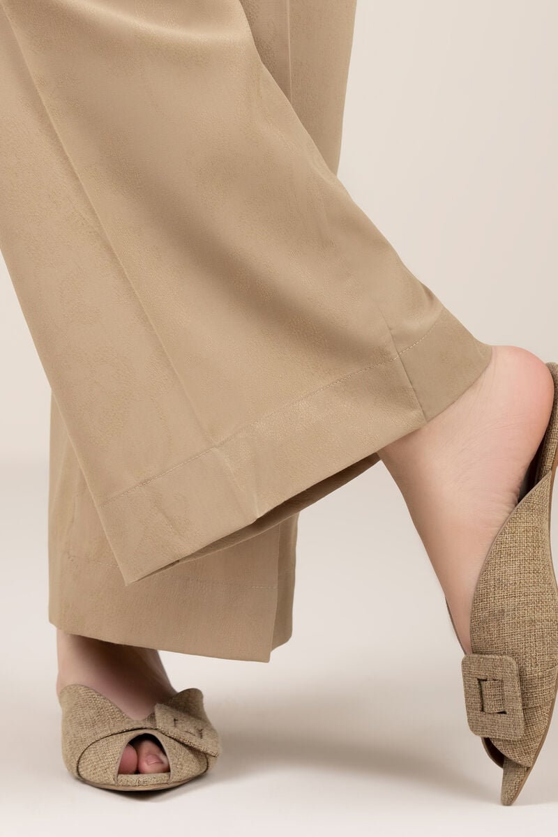 Solid Jacquard Culottes