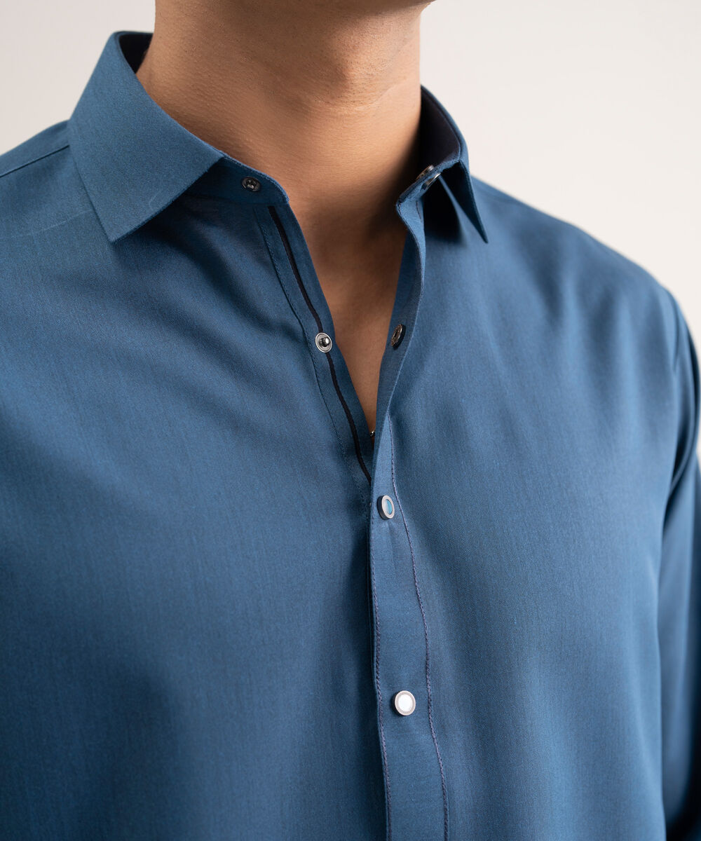 Men'S Stitched Olive Luxury Wash And  Wear Suit