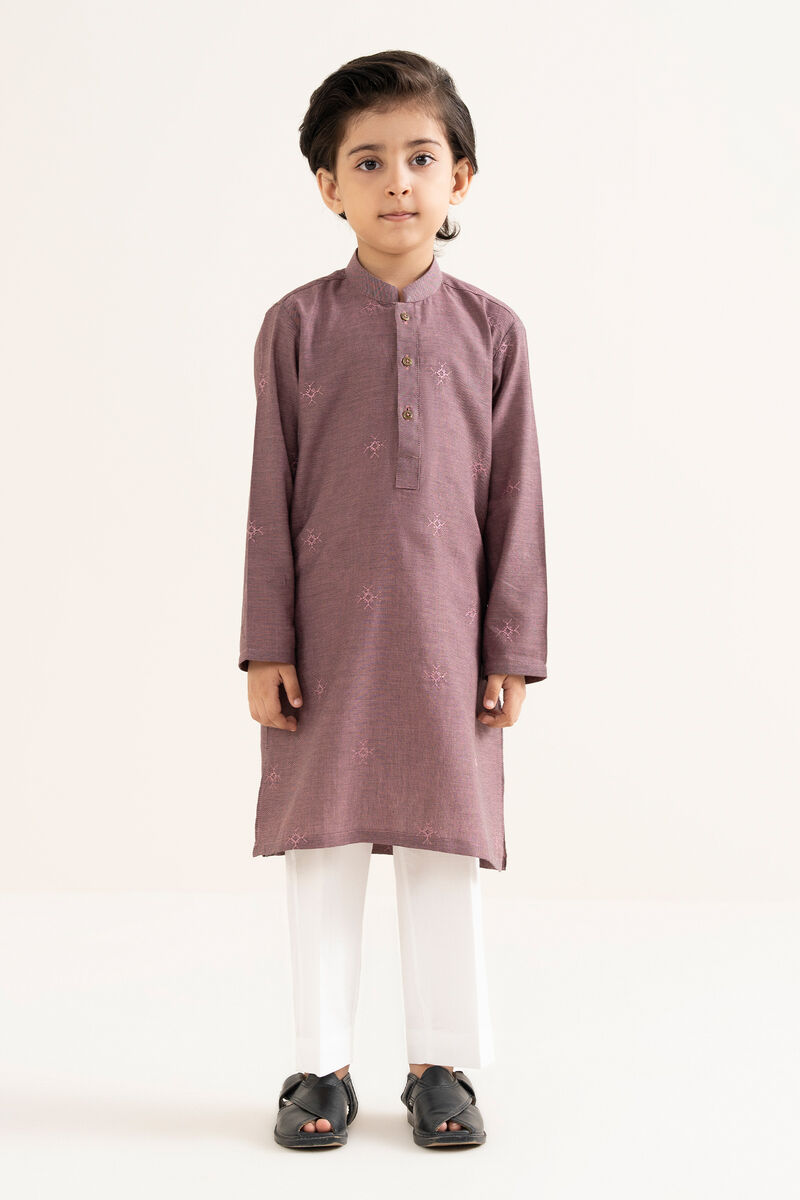 Embroidered Wash & Wear Kurta