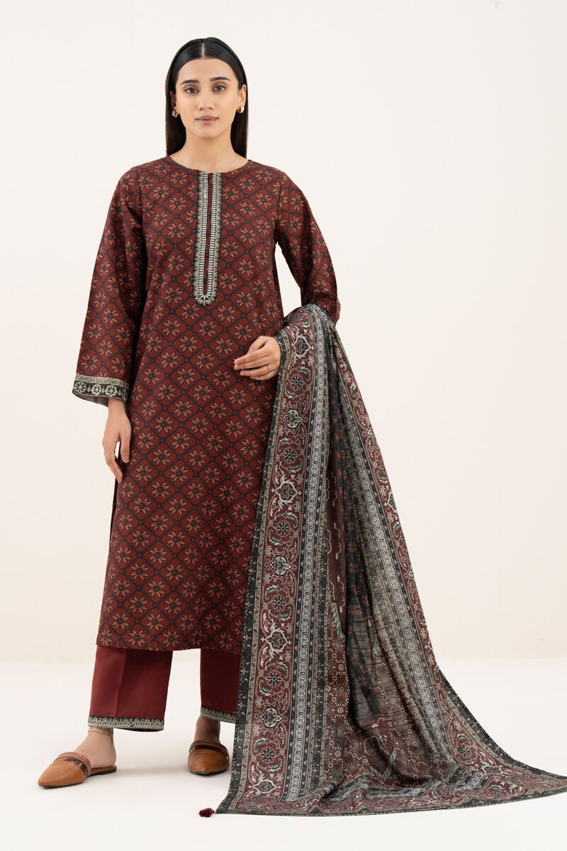 Printed Khaddar Dupatta