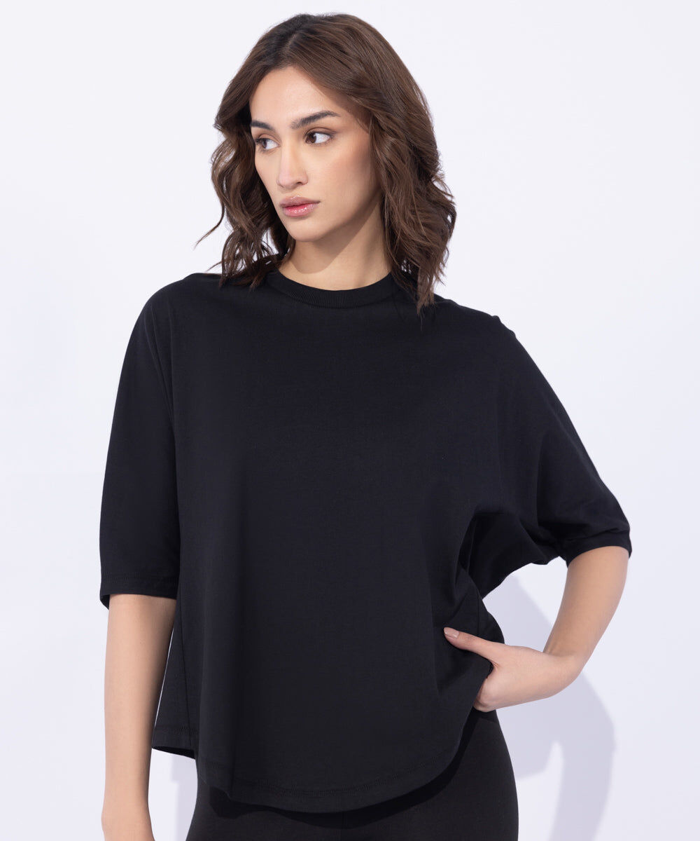 Women's Western Wear Black Shirt