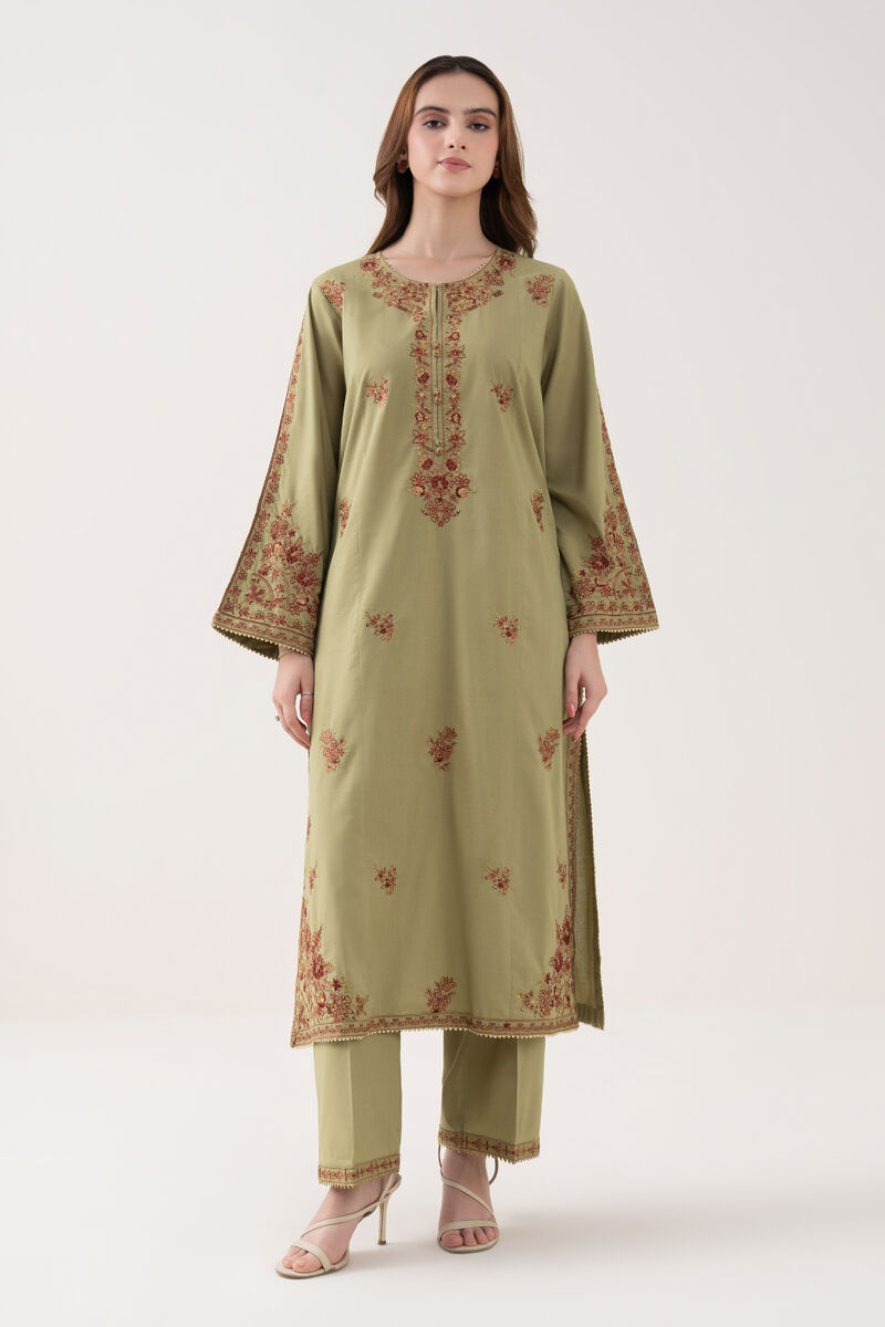 Embroidered Cotton Viscose Shirt