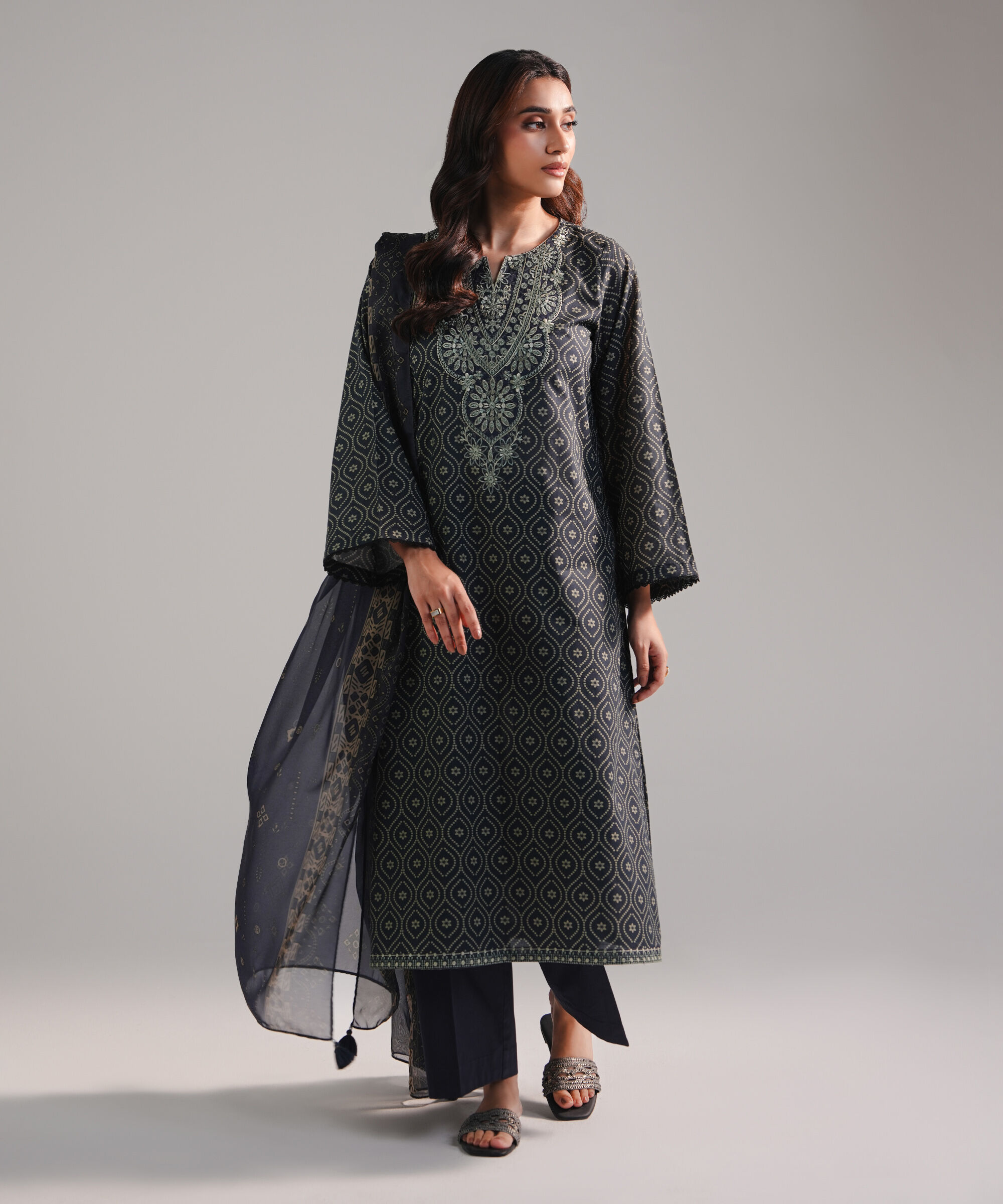 Printed Dupatta PE6SCHMV705D