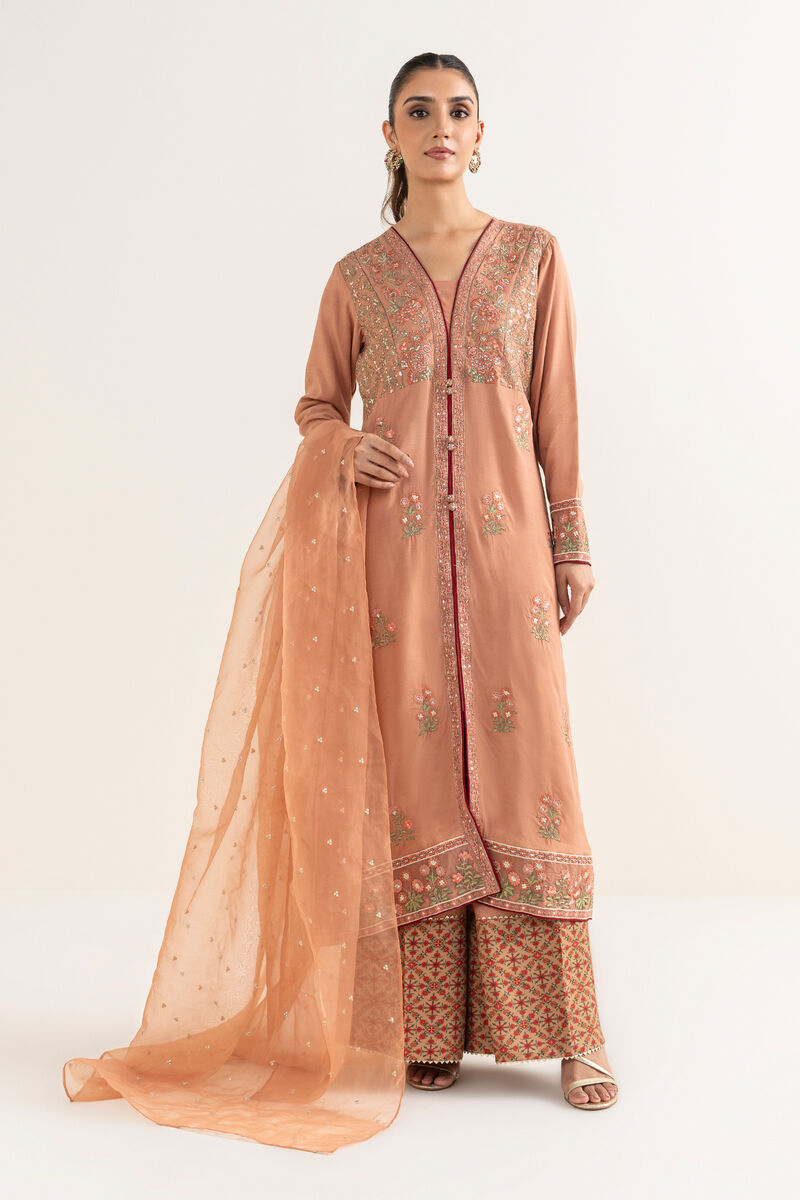 Embroidered Organza Dupatta