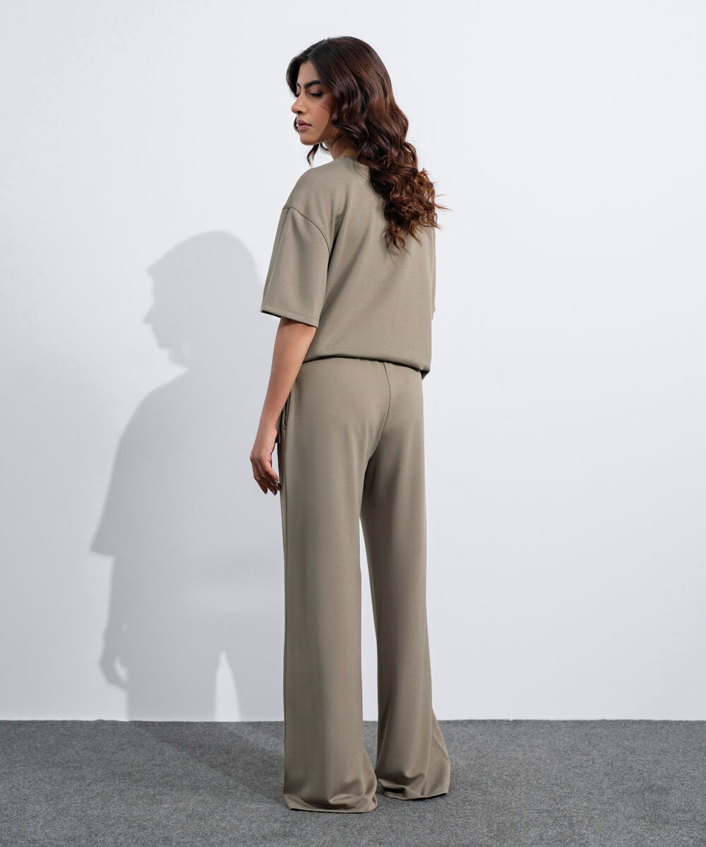 Women's Western Brown Soft Lux Pull-On  Trousers