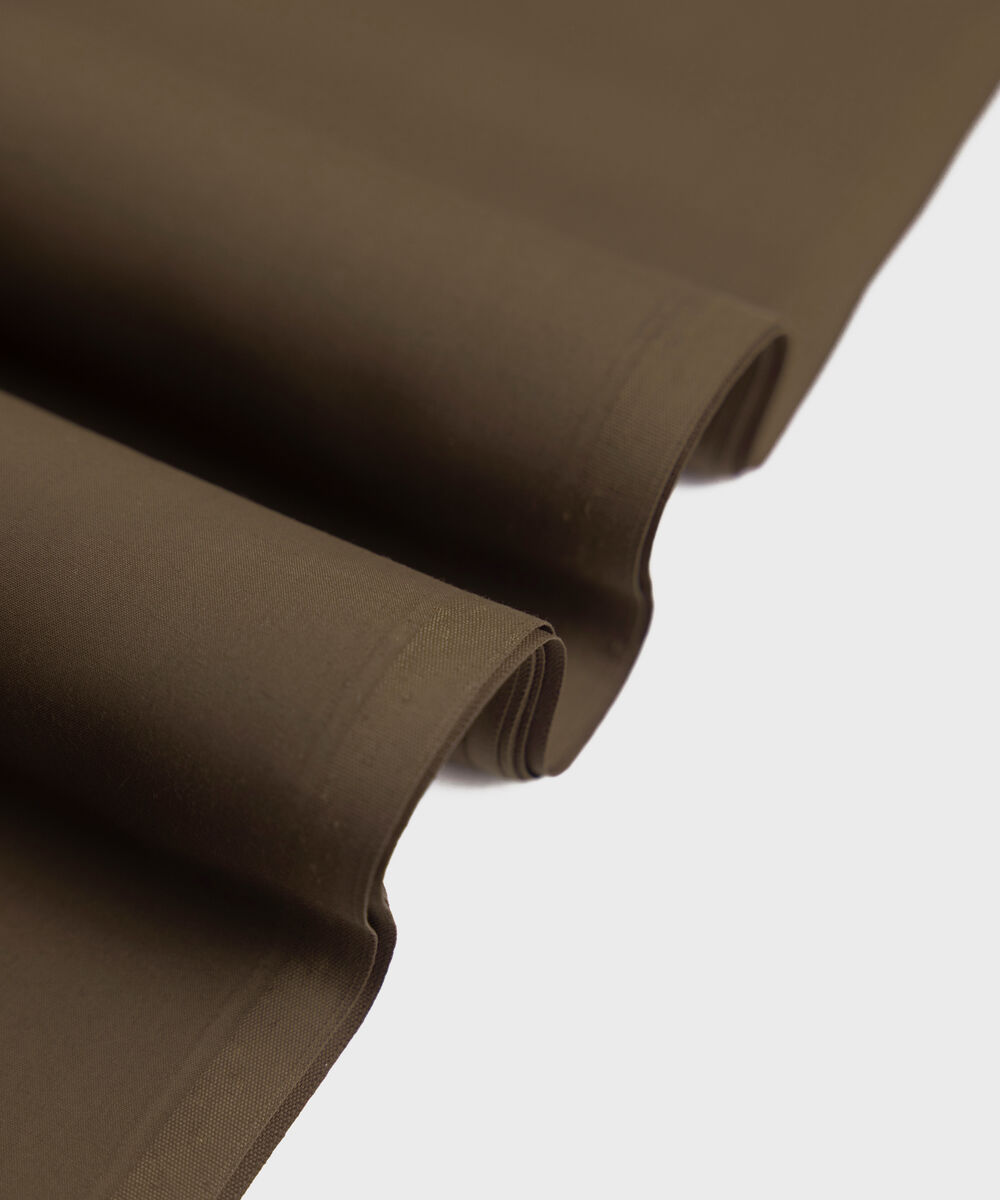 Men's Unstitched Two-Piece Refined Wash and Wear Light Khaki Suit.