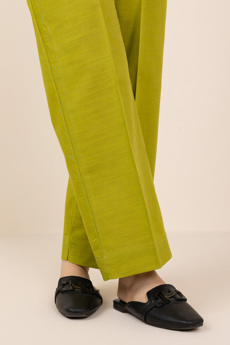 Solid Khaddar Straight Pants