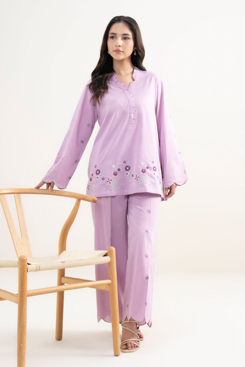 Embroidered Dobby Shirt