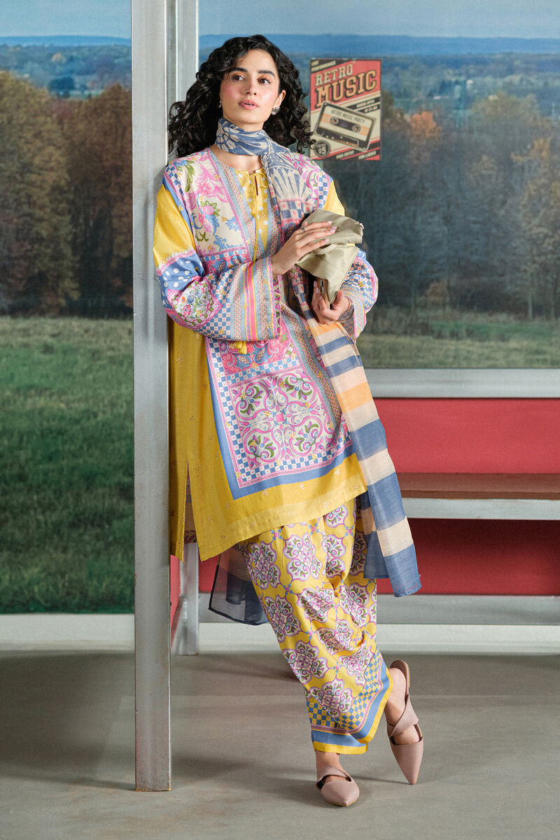 Embroidered Cotton Viscose Shirt