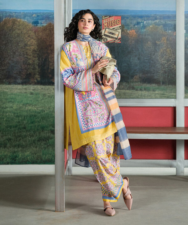 Embroidered Cotton Viscose Shirt null