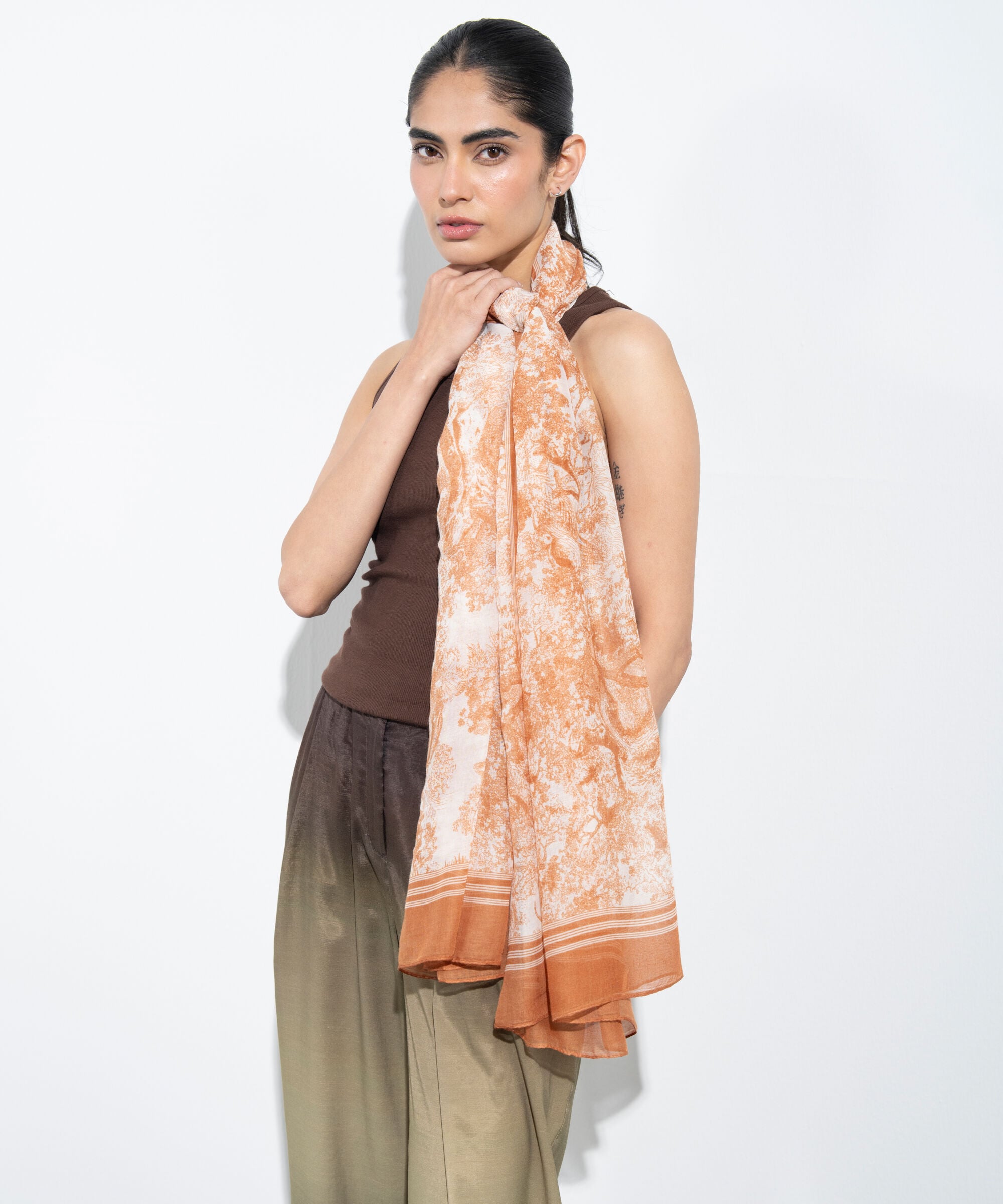 Printed Scarf WSCF26V10004