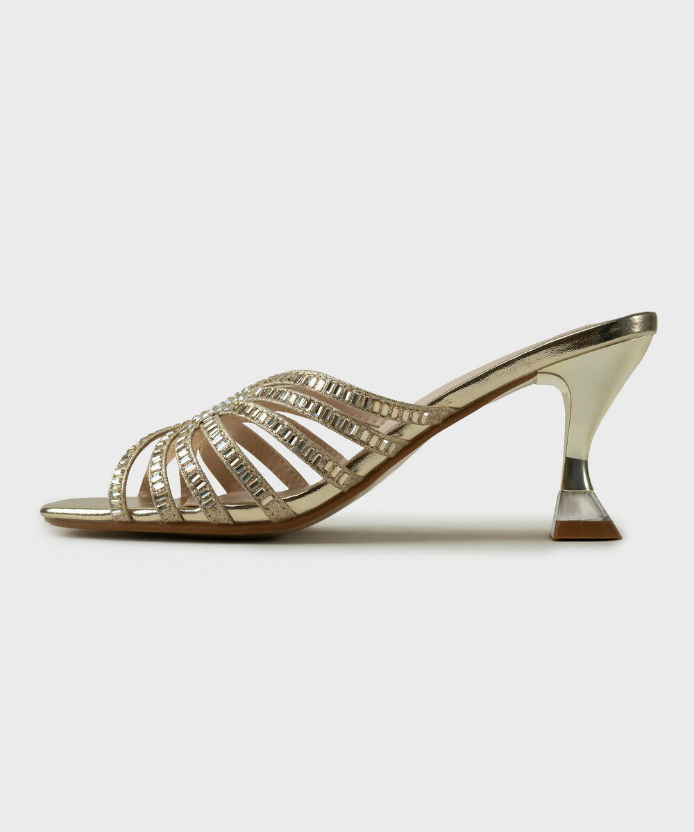 Women's Gold High Heels