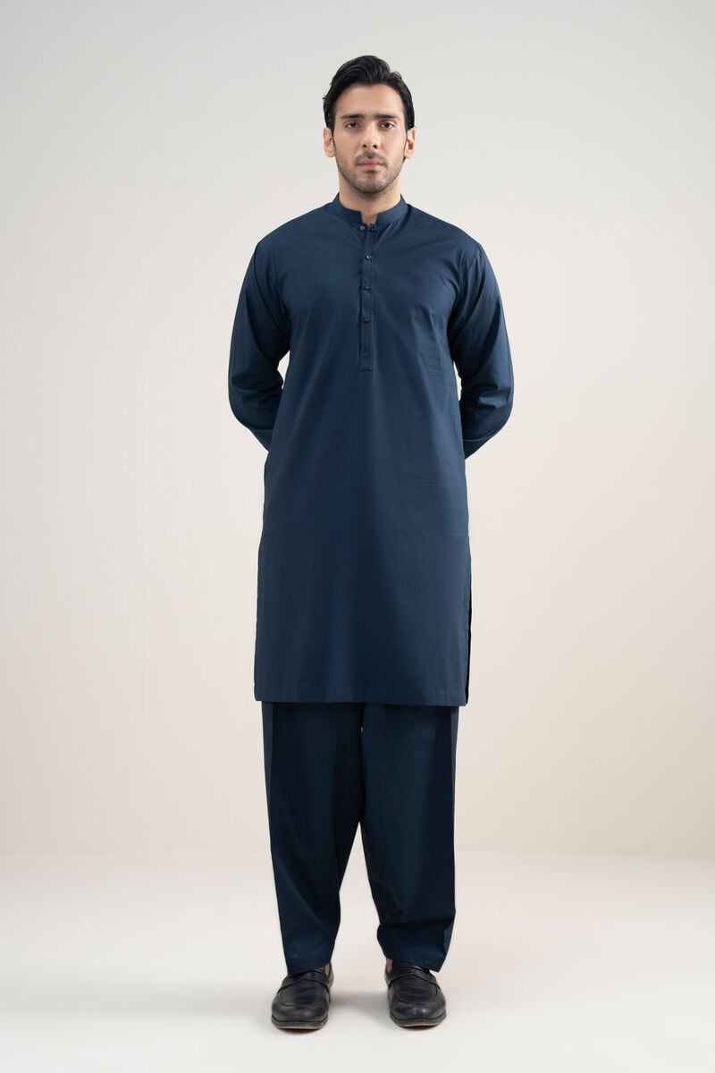 Embroidered Luxury Cotton Suit