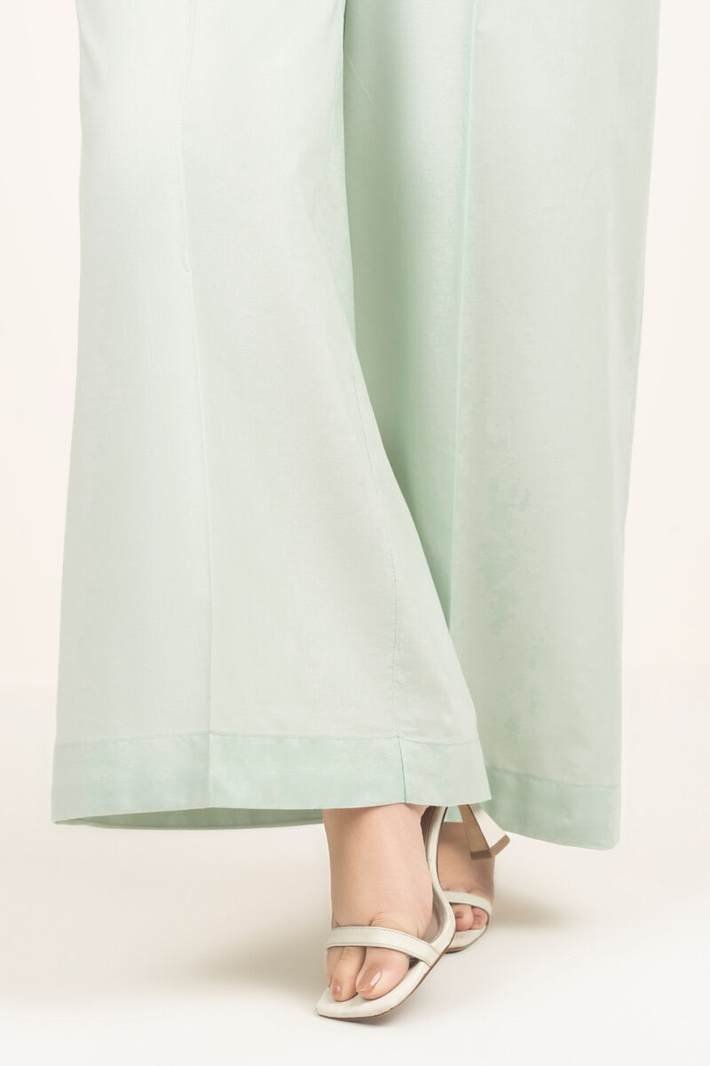 Solid Cambric Flared Pants