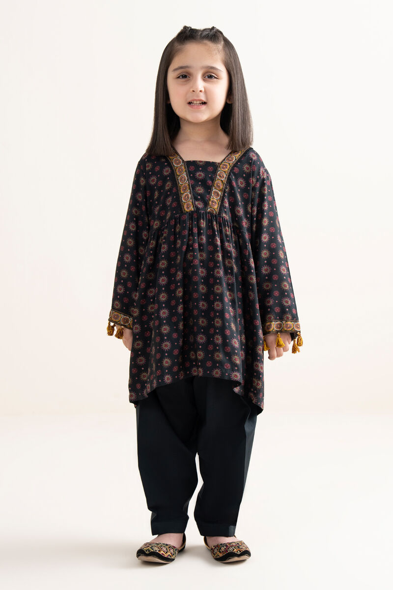 Printed Arabic Lawn Suit