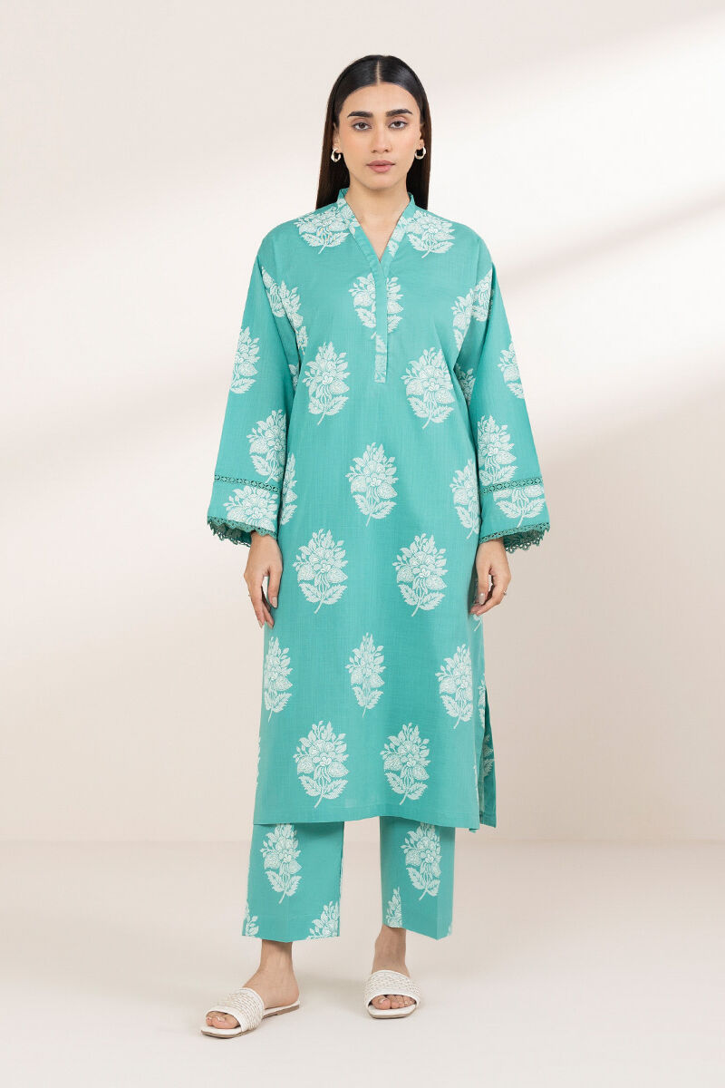 Printed Crosshatch Shirt