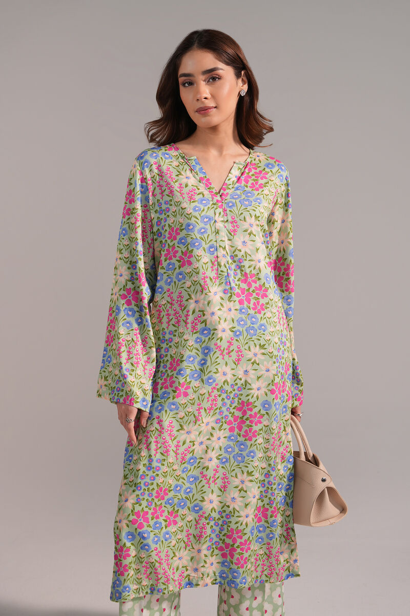 Printed Arabic Lawn Shirt