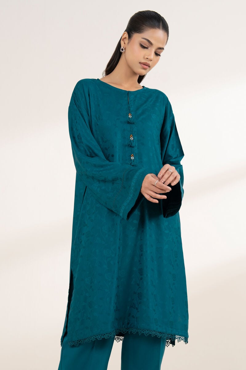 Solid Jacquard Shirt